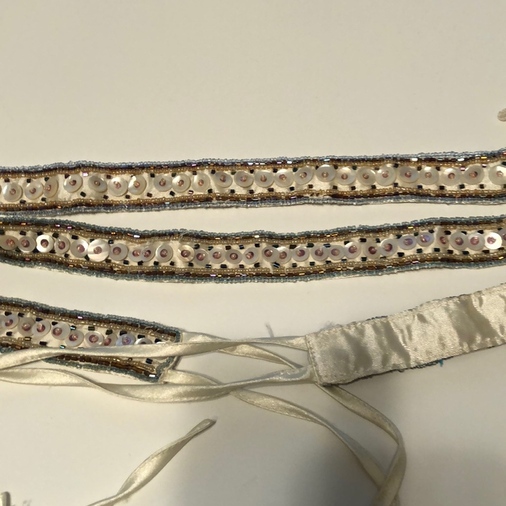 Vintage unique belt choker set
